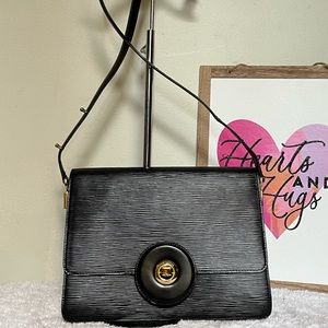 Epi black two way bag